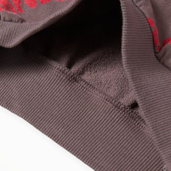 ZARA Kids | Dark Brown | SWEATSHIRT WITH TEXT - Picture 3 of 5